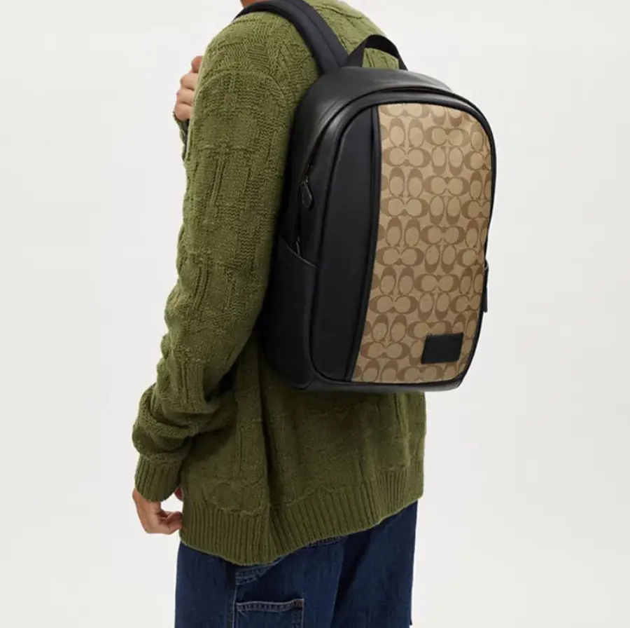 Balo Coach Edge 30 ‘Khaki’ CM024-QBT4U - Ảnh 3