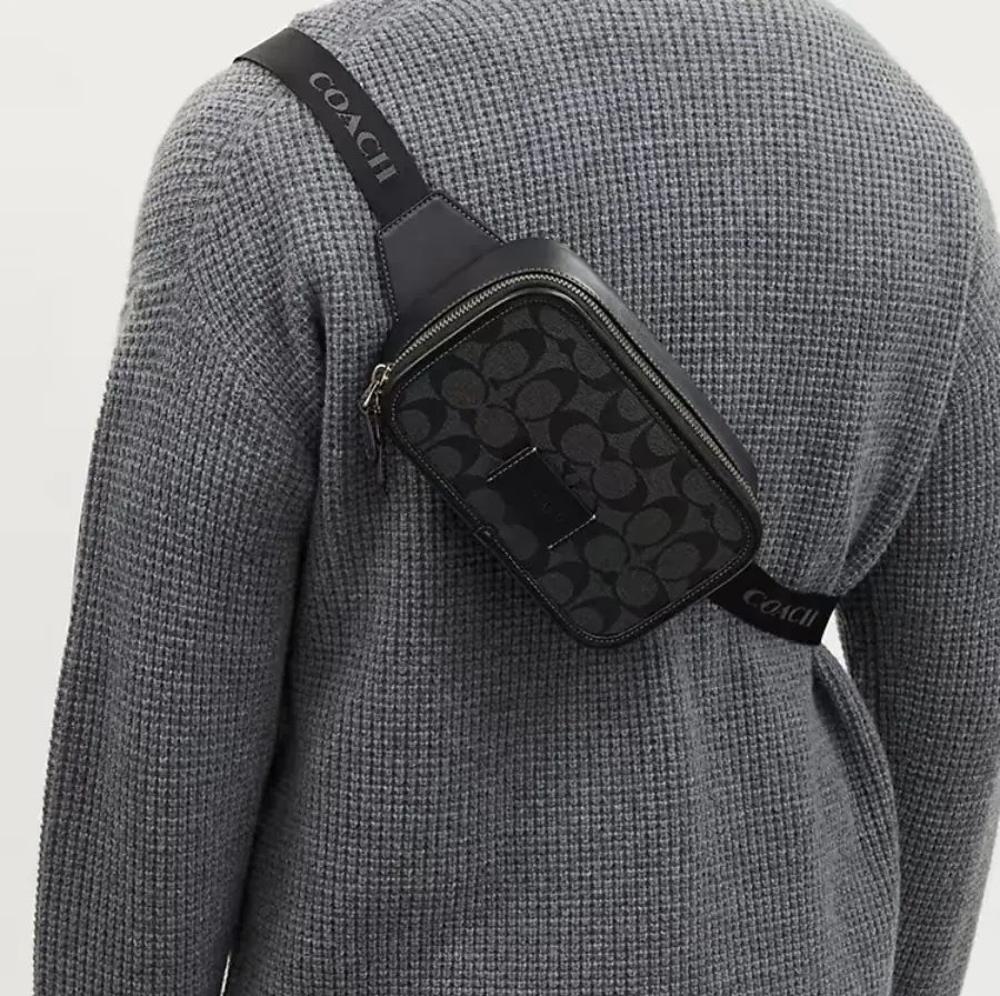 Alternative view of Túi Coach Belt Wyatt ‘Black’ CM106-QBMI5