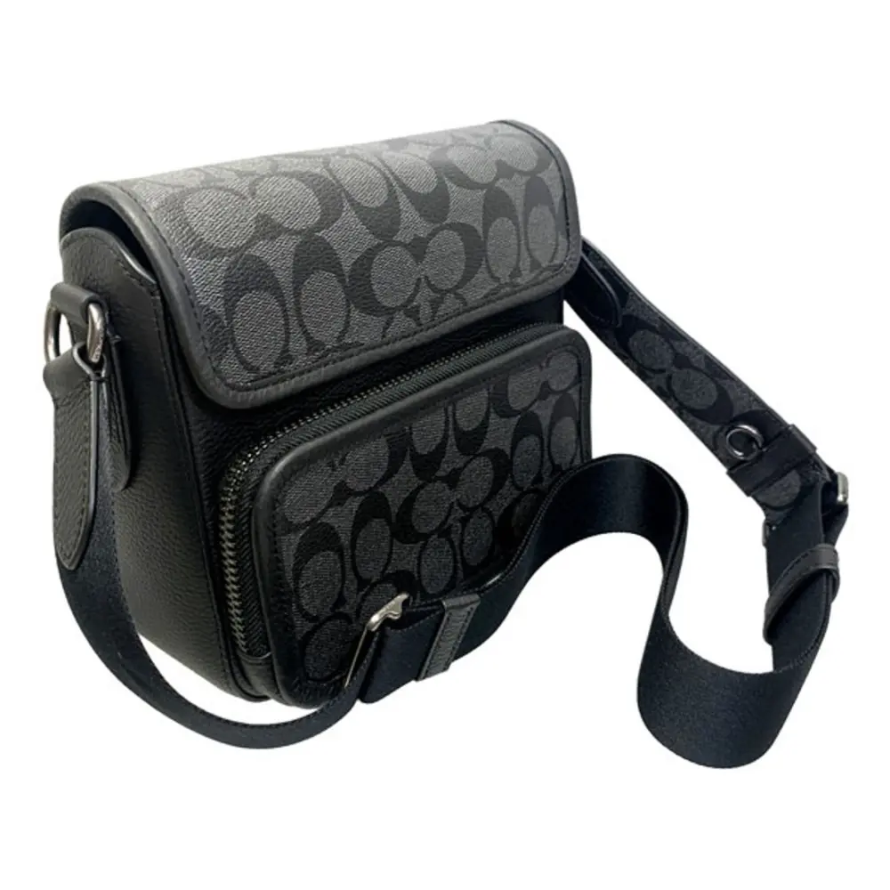 Alternative view of Túi Coach Sullivan Flap ‘Black’ C9870-QBO3I
