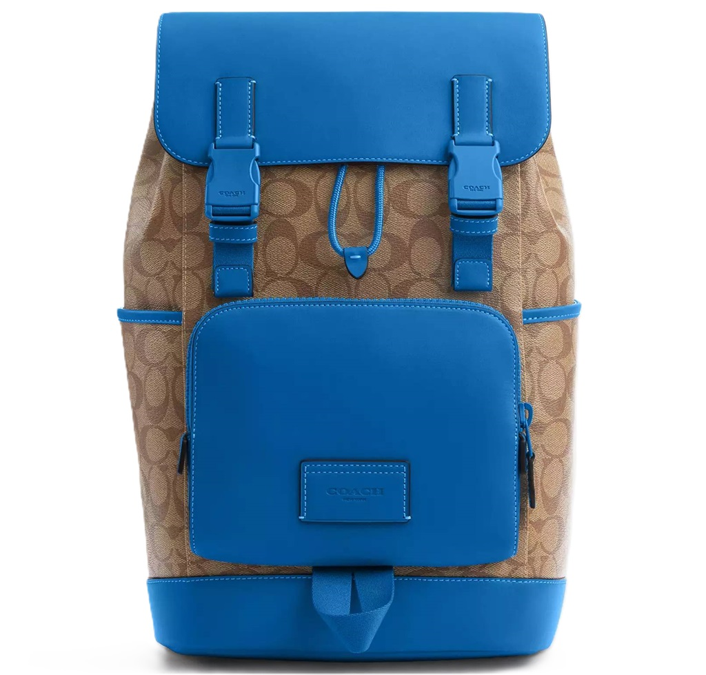 Balo Coach Track In Colorblock ‘Blue’ CP019-1JWG3