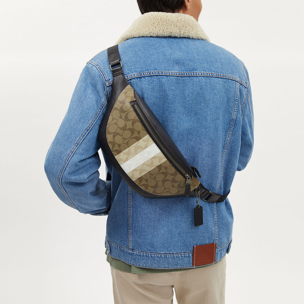 Túi Coach Warren Belt Bag ‘Khaki’ CQ038-QBE7V - Ảnh 3