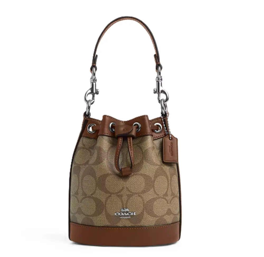 Túi Coach In Signature Canvas ‘Khaki Saddle’ CR145-SVWQ3