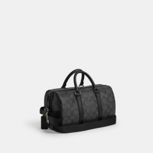 Alternative view of Túi Coach Venturer Duffle 27 In Signature ‘Charcoal’ CT840-QBMI5