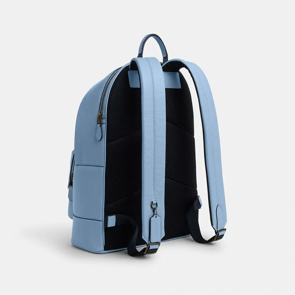 Balo Coach West Backpack With Varsity ‘Blue’ CS605-QBCFL - Ảnh 3