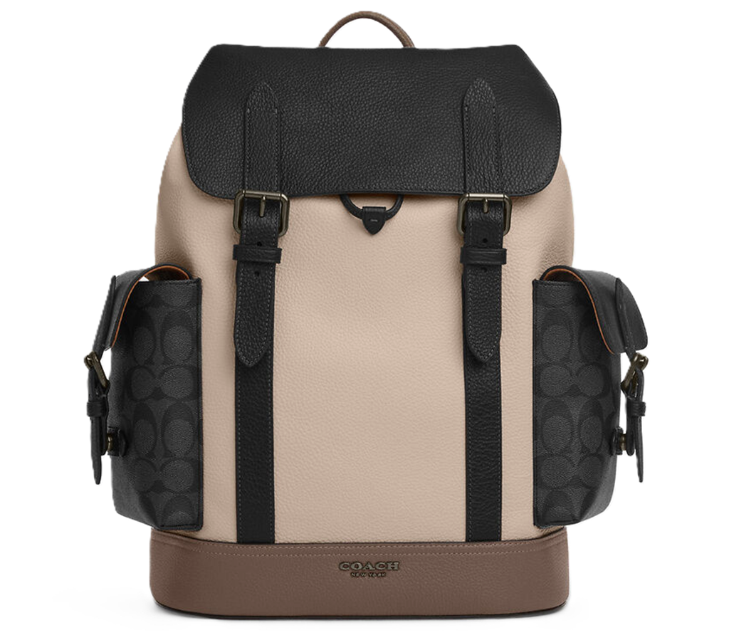 Balo Coach Hudson In Colorblock ‘Steam’ CT835-QBX7Q