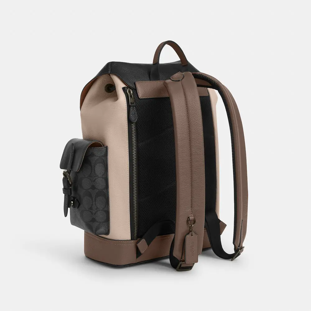 Alternative view of Balo Coach Hudson In Colorblock ‘Steam’ CT835-QBX7Q