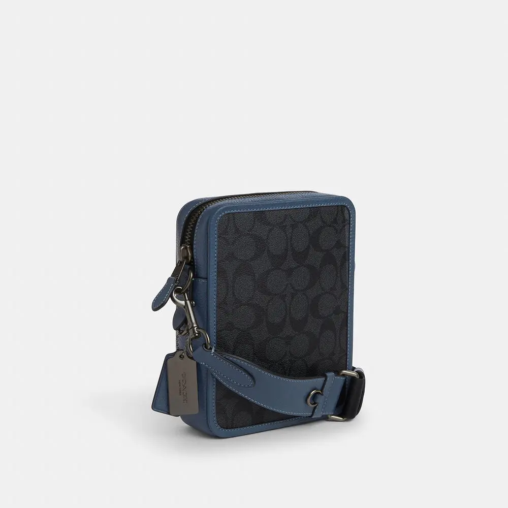 Túi Coach Sullivan Crossbody In Colorblock ‘Navy’ CU166-QBEP7 - Ảnh 4