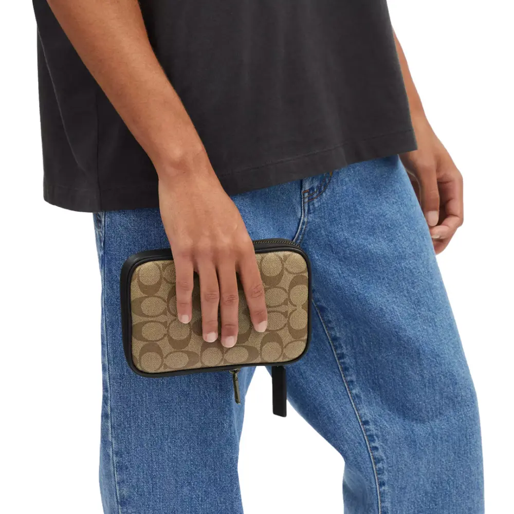 Alternative view of Túi Coach Aden Crossbody Bag ‘Khaki’ CO912-QBKHA