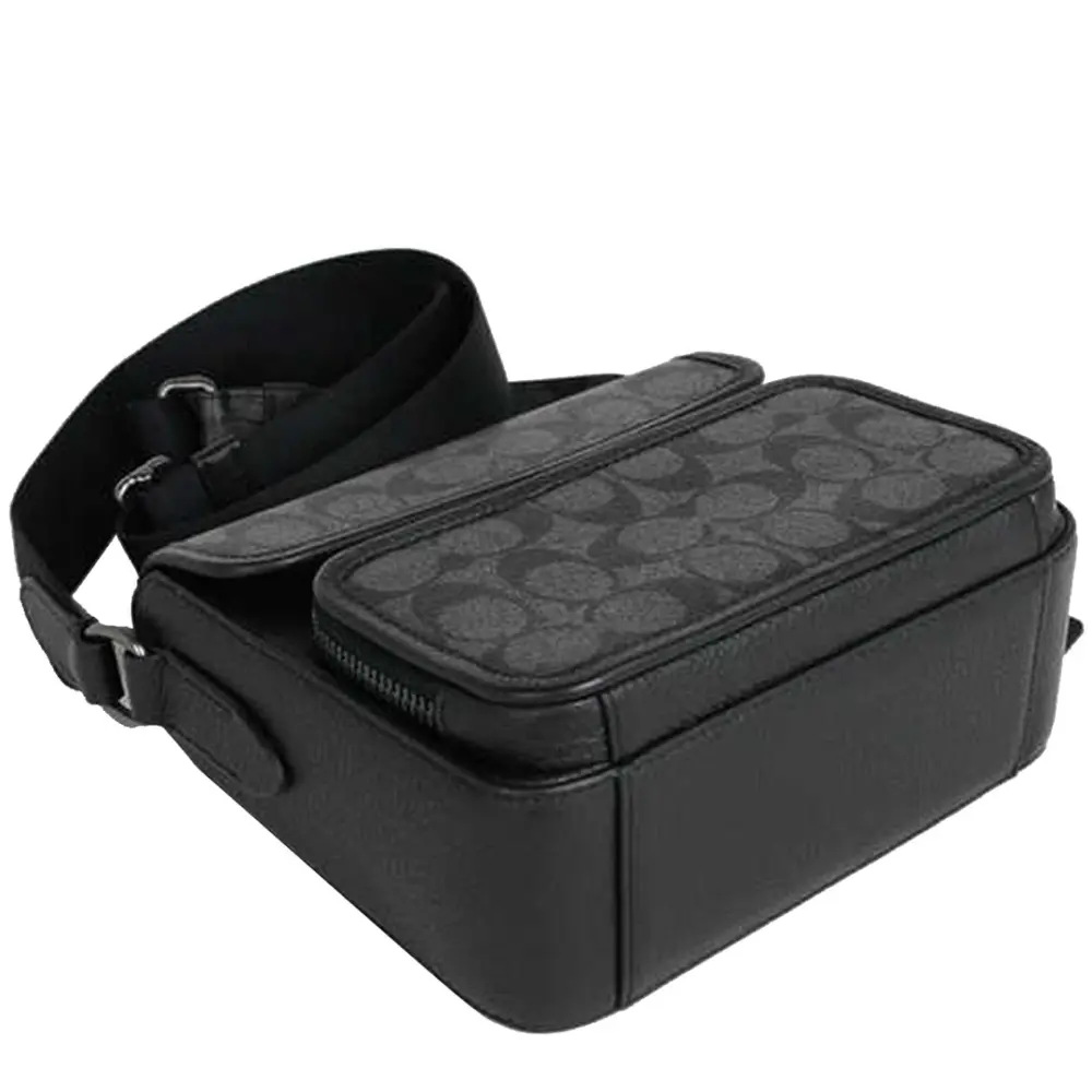 Túi Coach Sullivan Flap ‘Black’ C9870-QBO3I - Ảnh 3