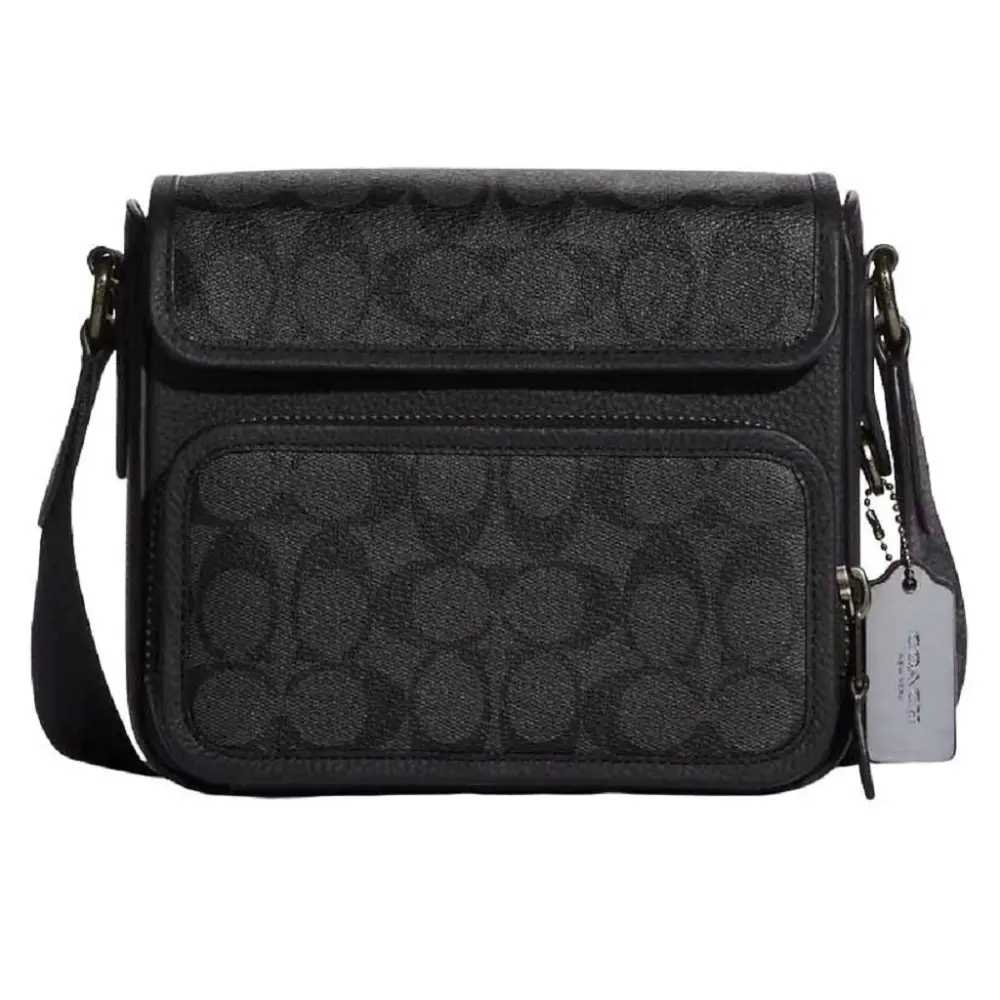 Túi Coach Sullivan Flap ‘Black’ C9870-QBO3I