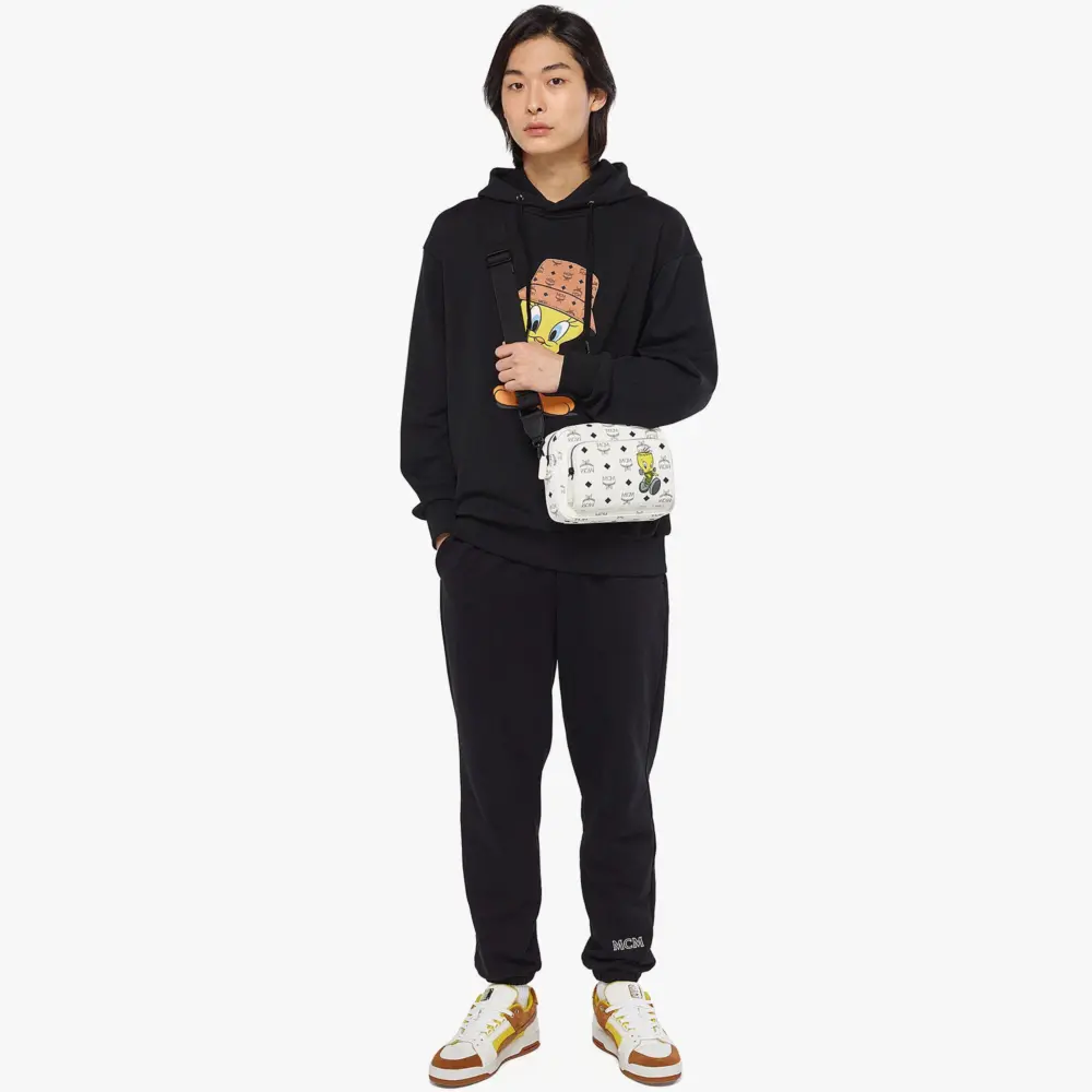 Túi MCM Aren Crossbody x Looney Tunes ‘White’ MMRDSTA07WT001 - Ảnh 3