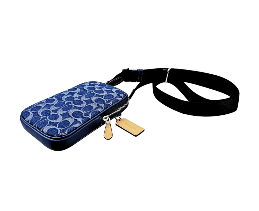 Túi Coach Stanton 13 ‘Navy’ C8235-B4EI - Ảnh 5