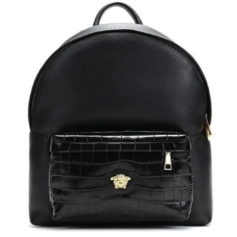 Balo Versace Fabric Leather ‘Black’ DFZ5350-DGOVV3-D41OH