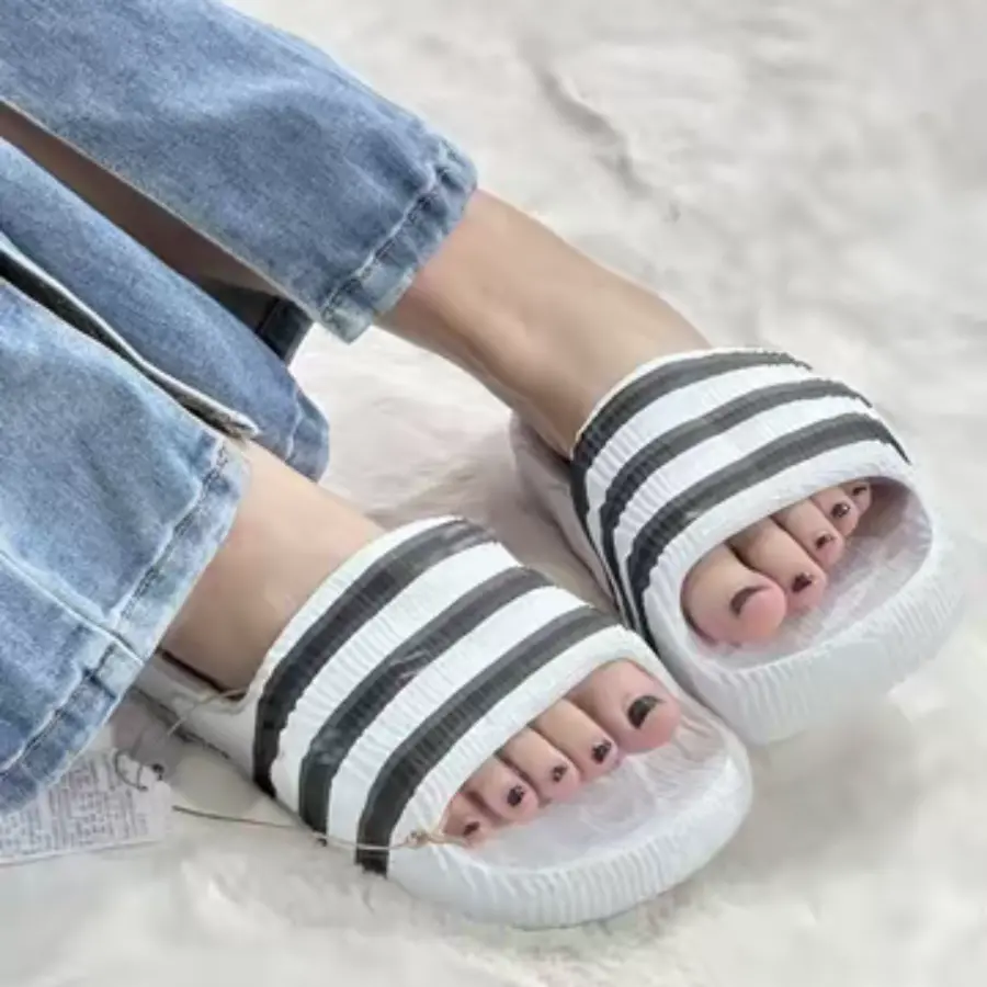 Dép Adidas Adilette 22 Slide ‘White Black’ IF3668 - Ảnh 3