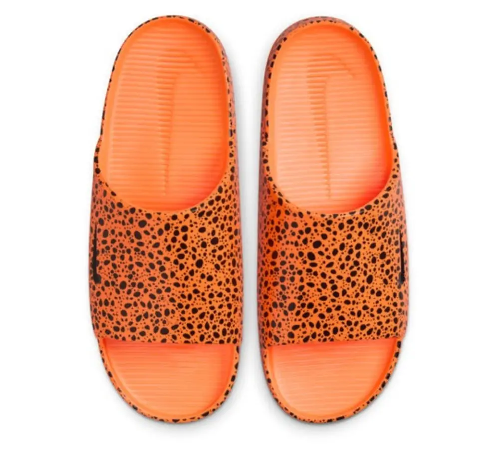 Dép Nike Calm Slides ‘Electric Pack Orange’ HF1067-800 - Ảnh 3