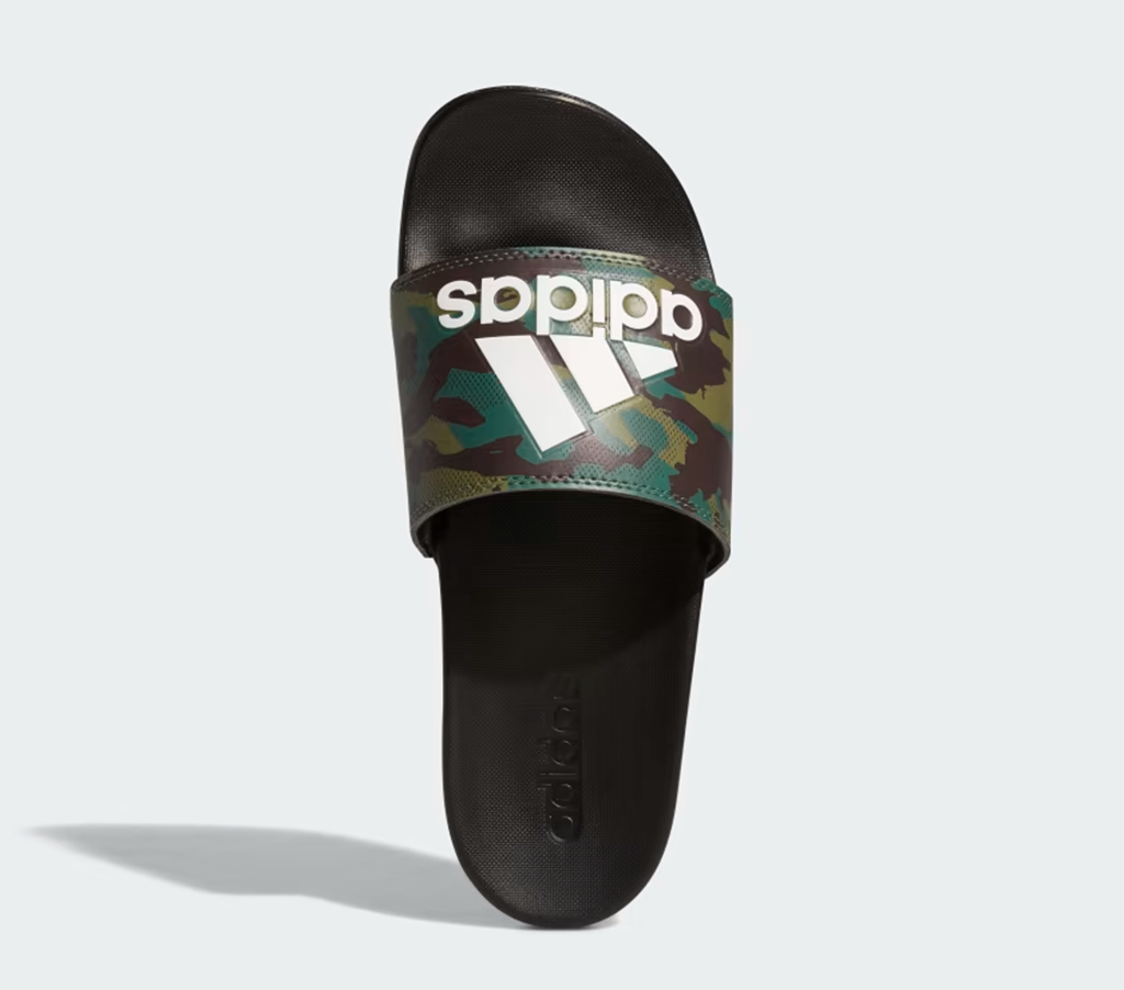 Dép adidas Adilette Comfort 'Core Black' GW9647 - Ảnh 2