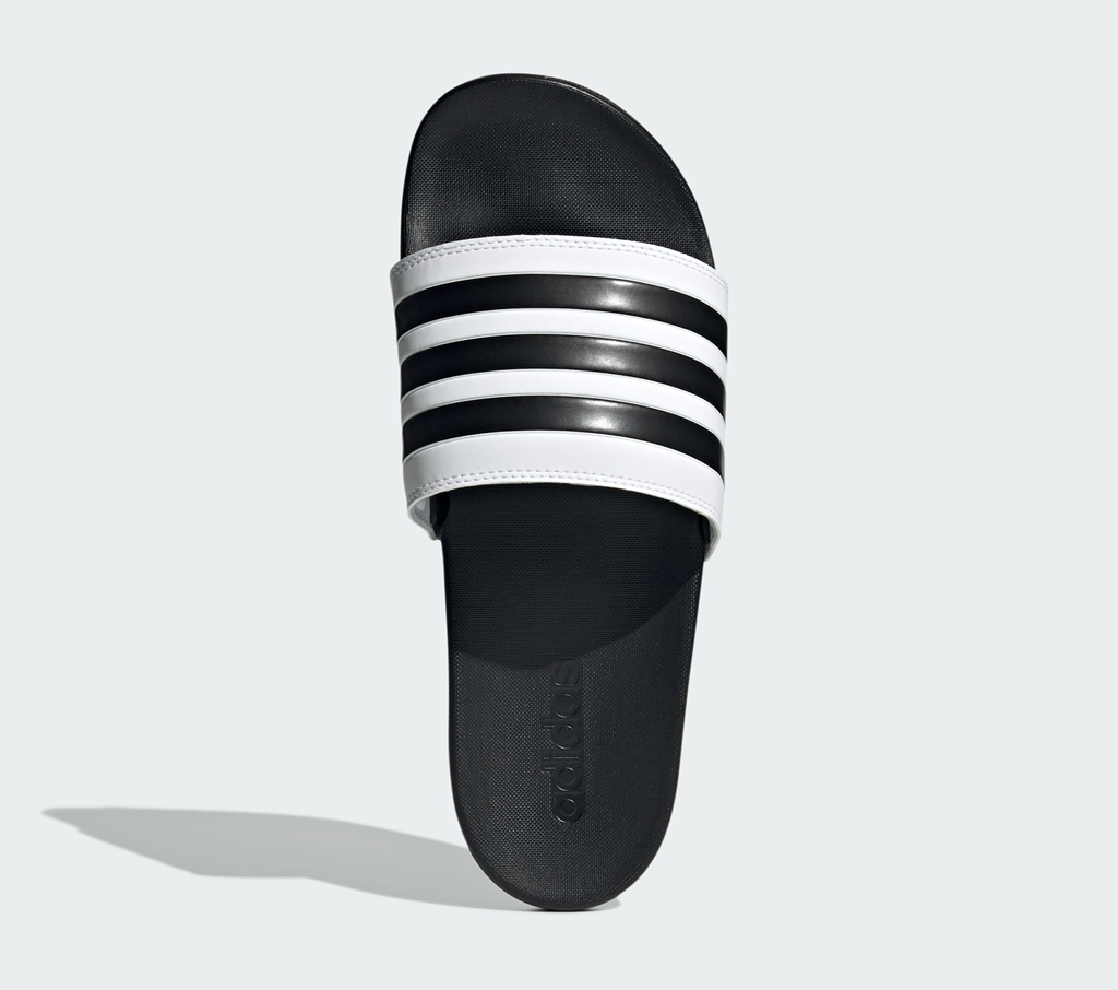 Dép Adidas Adilette Comfort Slide ‘White Black’ GZ5893 - Ảnh 2