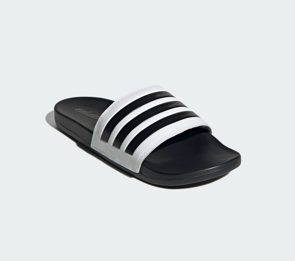 Dép Adidas Adilette Comfort Slide ‘White Black’ GZ5893 - Ảnh 3