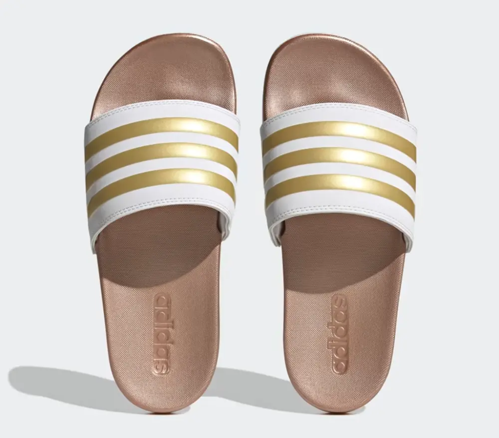 Alternative view of Dép adidas Adilette Comfort 'Matte Gold' H03618