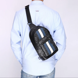 Alternative view of Túi Coach West 20 Shoulder Bag ‘Blue White’ F2999-QBOH0