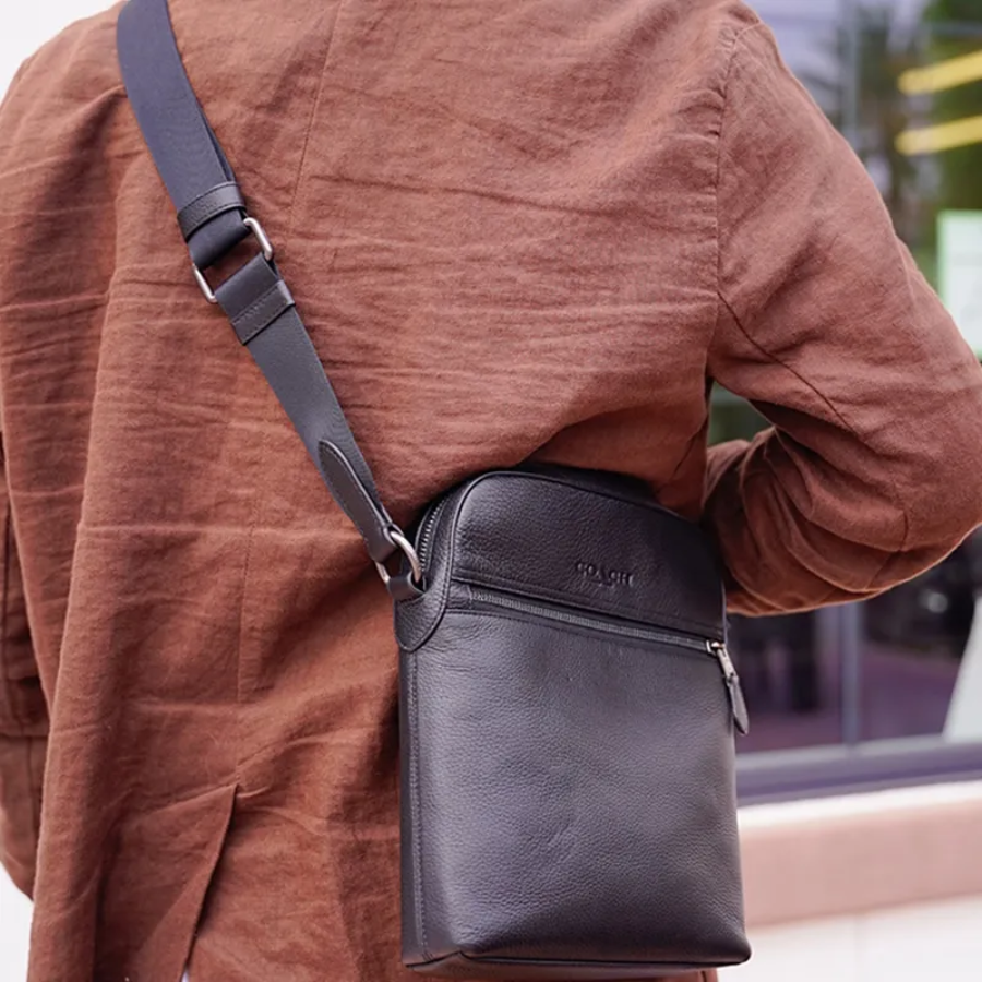 Túi Coach Houston 22 ‘Black’ F4011-QBBK - Ảnh 3