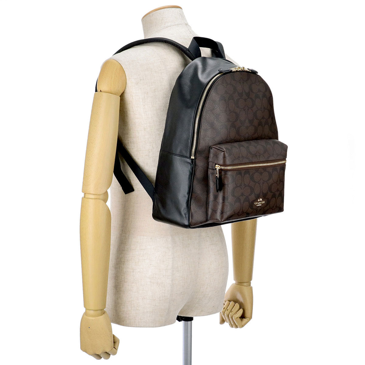 Balo Coach Charlie 30 ‘Dark Brown’ F58314-IMAA8 - Ảnh 2