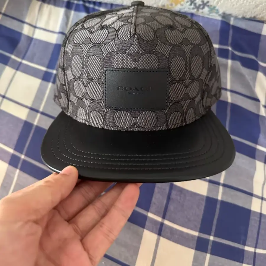 Alternative view of Mũ Coach Cotton ‘Black’ F68861-BK