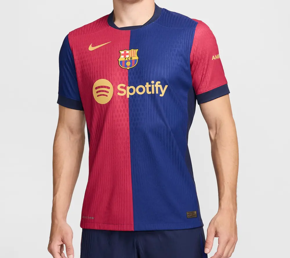Alternative view of Áo Nike F.C. Barcelona 24/25 Match Home Dri-FIT ‘Wine Blue’ FN8775-456