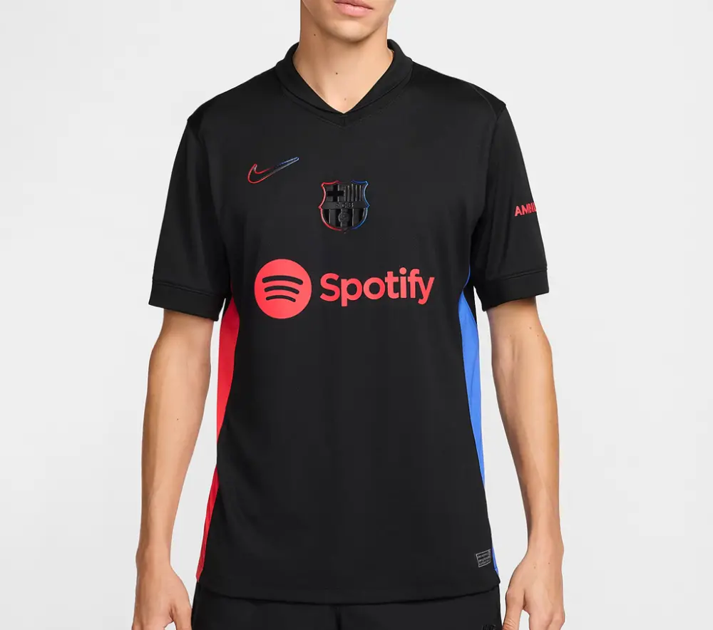Alternative view of Áo Nike F.C. Barcelona 2024/25 Stadium Away 'Black' FN8792-011