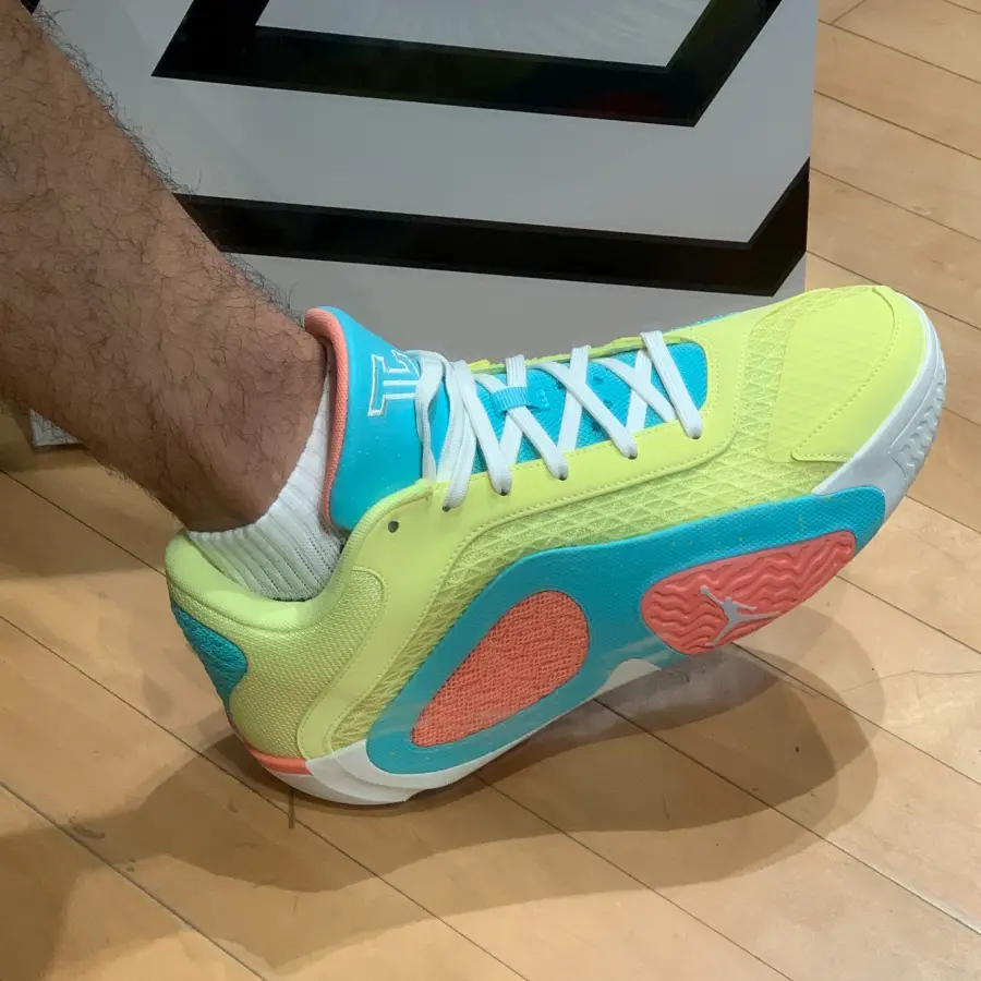 Giày Nike Air Jordan Tatum 2 ‘Lemonade’ FJ6457-700 - Ảnh 3