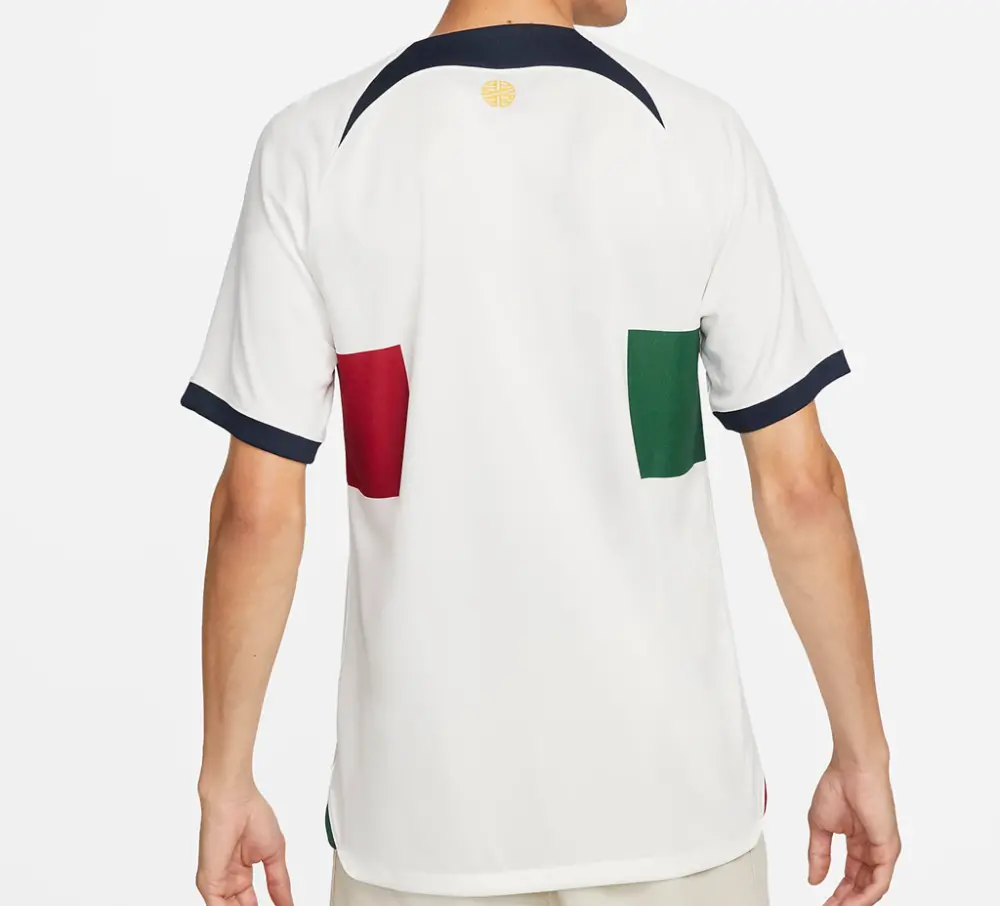 Alternative view of Áo Nike Portugal 2022/23 Stadium Away 'Sail' DN0691-133