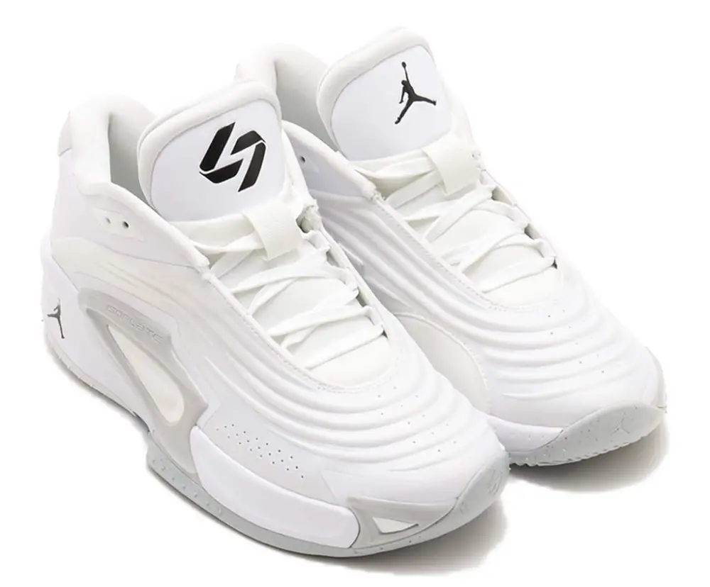 Giày Nike Air Jordan Luka 3 PF TB ‘White Grey Fog’ FQ7455-106 - Ảnh 3