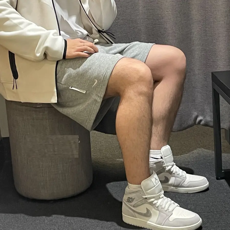 Giày Nike Air Jordan 1 Mid SE ‘Neutral Grey Sail’ FQ7720-002 - Ảnh 4