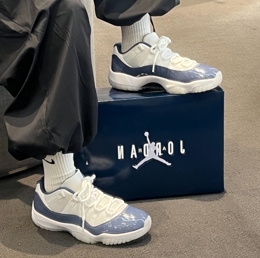 Giày Nike Air Jordan 11 Retro GS ‘Diffused Blue’ FV5121-104 - Ảnh 2