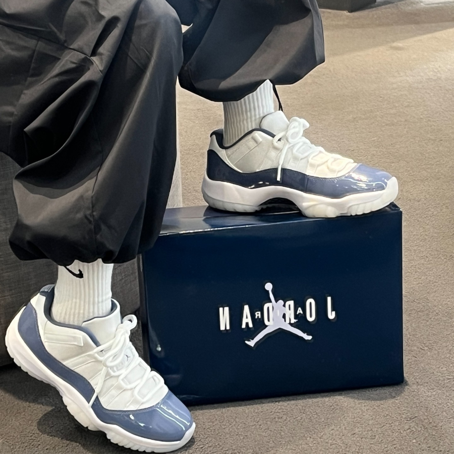 Giày Nike Air Jordan 11 Retro GS ‘Diffused Blue’ FV5121-104 - Ảnh 3
