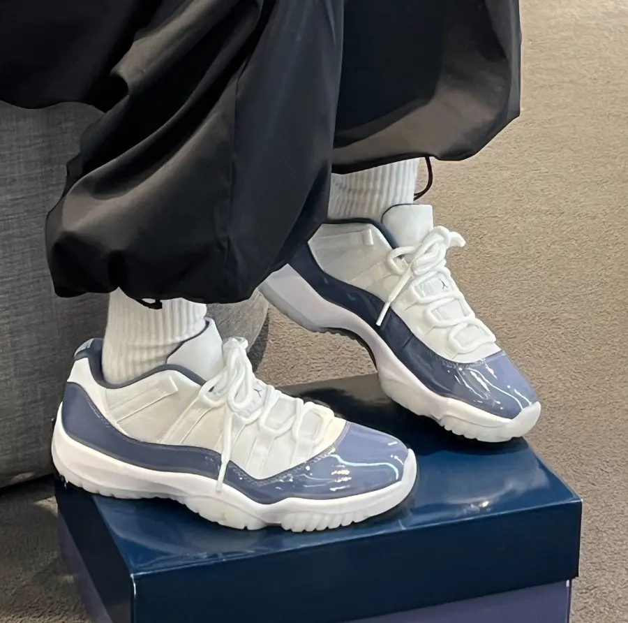 Giày Nike Air Jordan 11 Retro GS ‘Diffused Blue’ FV5121-104 - Ảnh 4