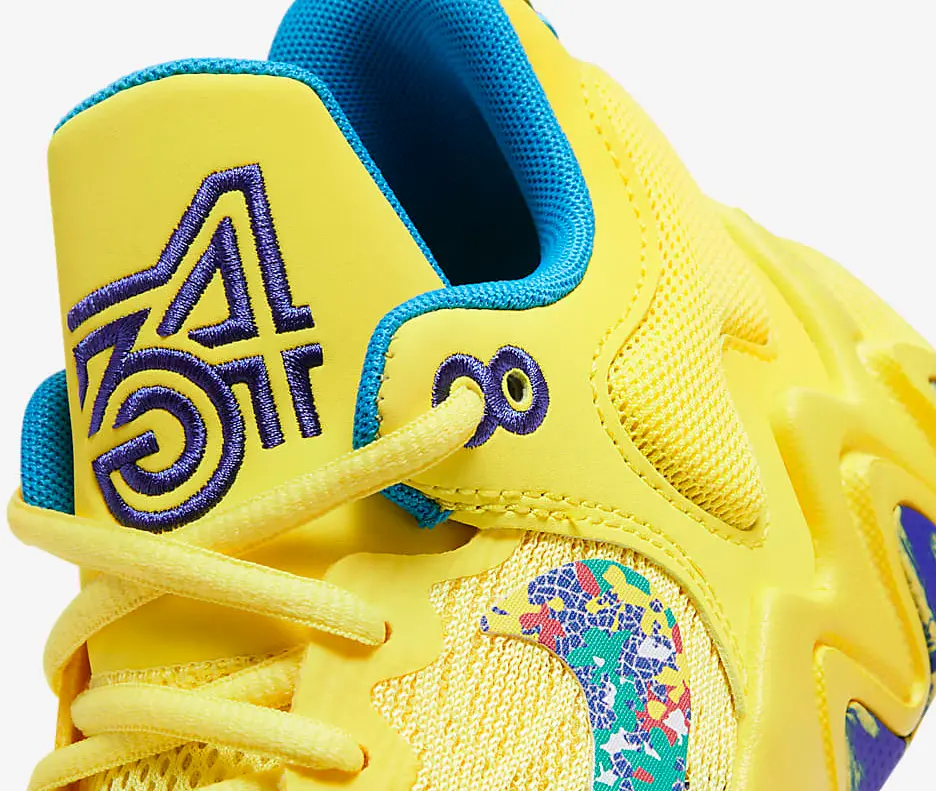 Giày Nike Giannis Immortality 2 GS 'Yellow Strike' DQ1943-700 - Ảnh 3