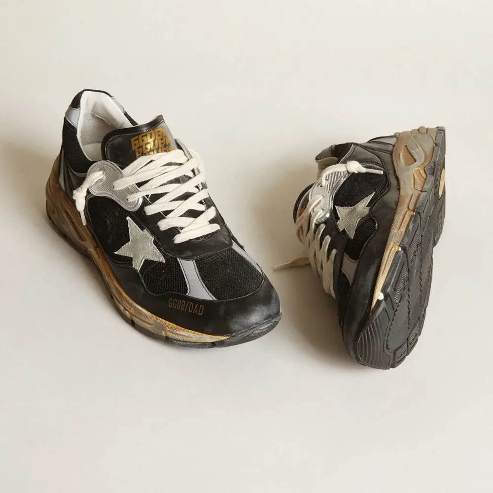 Giày Golden Goose Dad-Star ‘Black’ GWF00199-F003270-90282 - Ảnh 3
