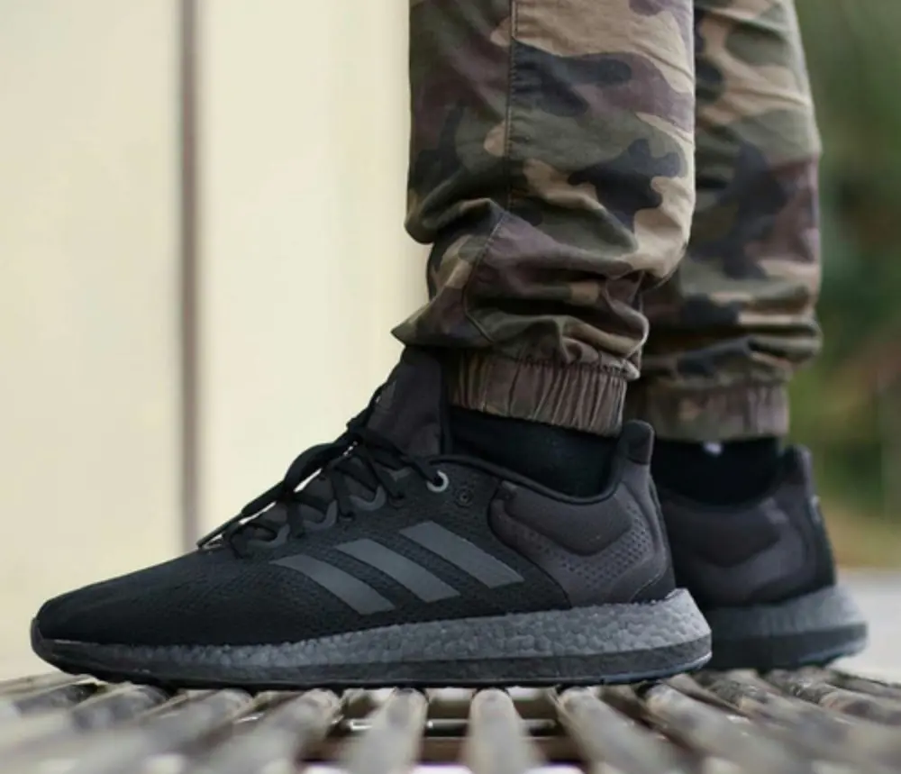 Alternative view of Giày Adidas PureBoost 21 ‘Black Grey’ GY5095