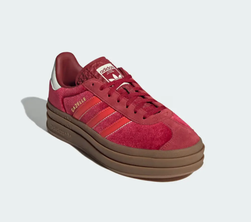 Giày adidas Gazelle Bold 'Bright Red' IG4388 - Ảnh 3