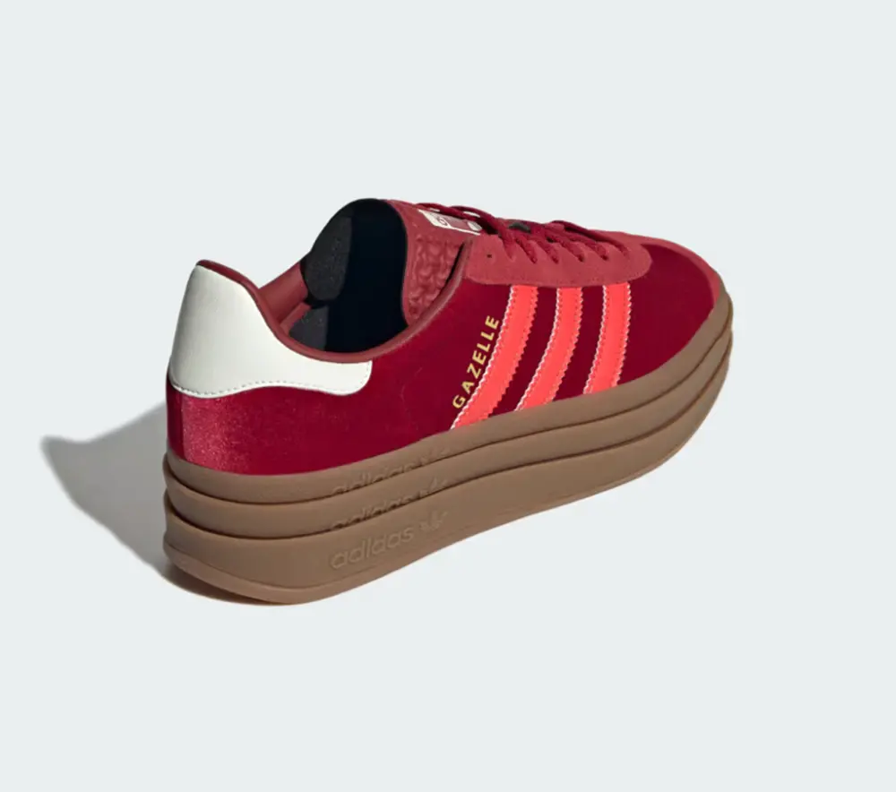 Giày adidas Gazelle Bold 'Bright Red' IG4388 - Ảnh 4