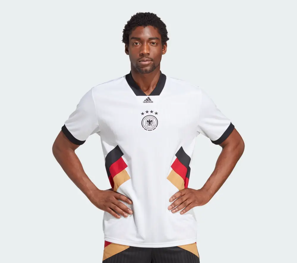 Alternative view of Áo adidas Germany Icon Jersey 'White' HS5941