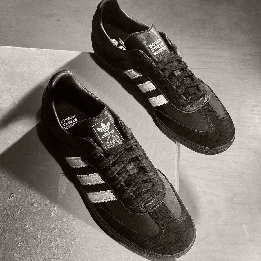 Giày Adidas Dover Street Market x Samba ‘Black White’ IH4979 - Ảnh 5