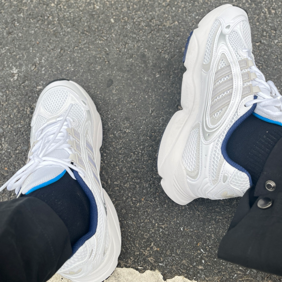 Giày Adidas Ozmillen ‘White Bright Blue’ IF3447 - Ảnh 4