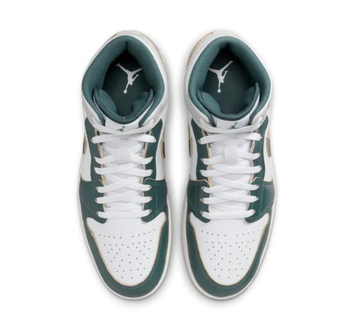 Giày Nike Air Jordan 1 Mid SE 'Oxidized Green' FQ7720-103 - Ảnh 3
