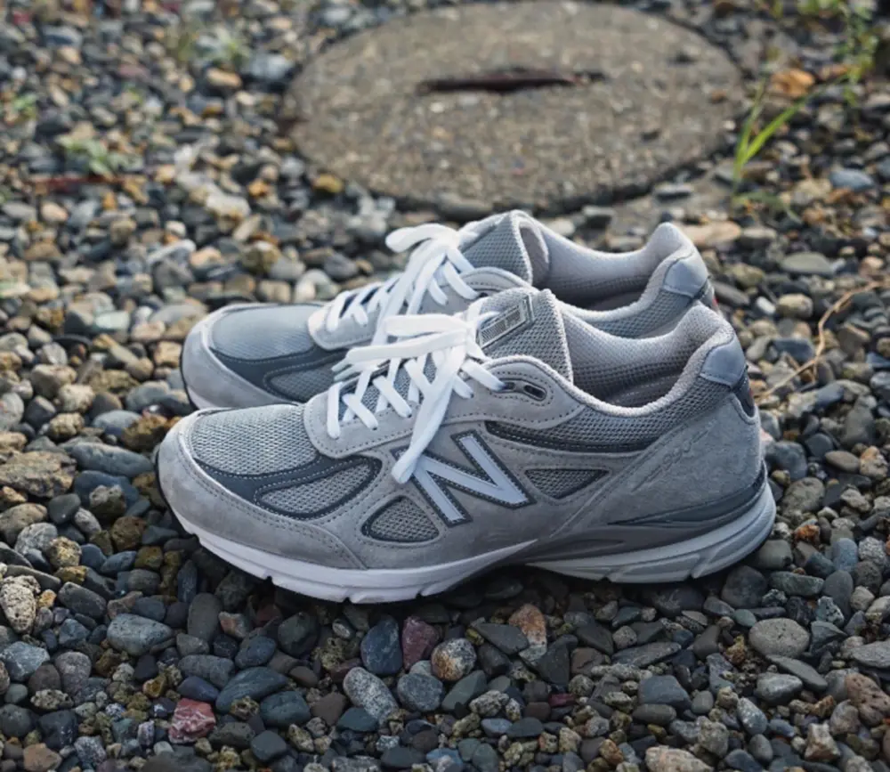 Giày New Balance 990V4 Made In USA ‘Grey Silver’ U990GR4 - Ảnh 4