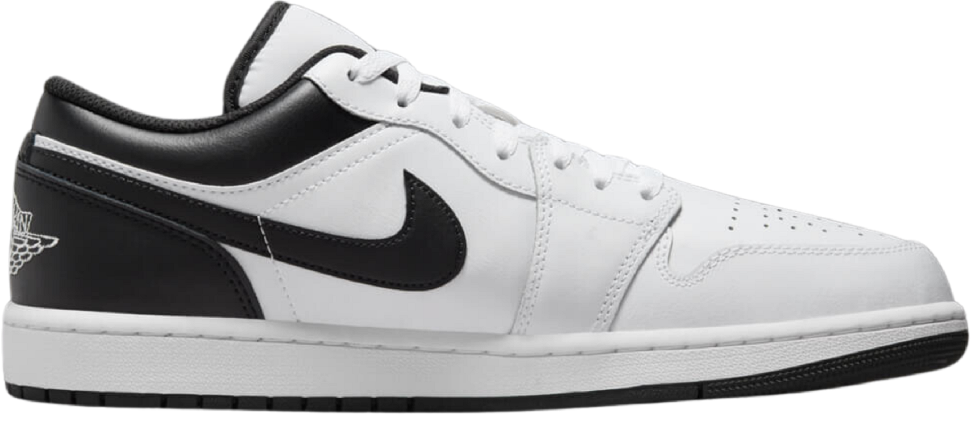 Giày Nike Air Jordan 1 Low ‘White Black’ 553560-132