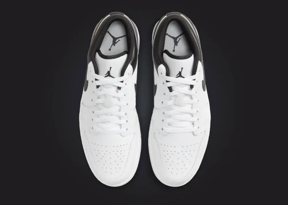 Giày Nike Air Jordan 1 Low ‘White Black’ 553560-132 - Ảnh 4