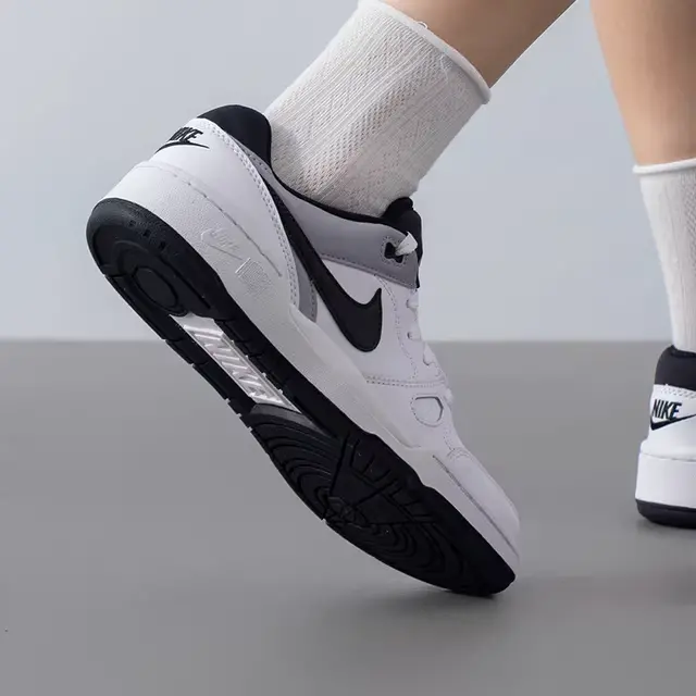 Alternative view of Giày Nike Full Force Low GS ‘White Black’ FV5929-101