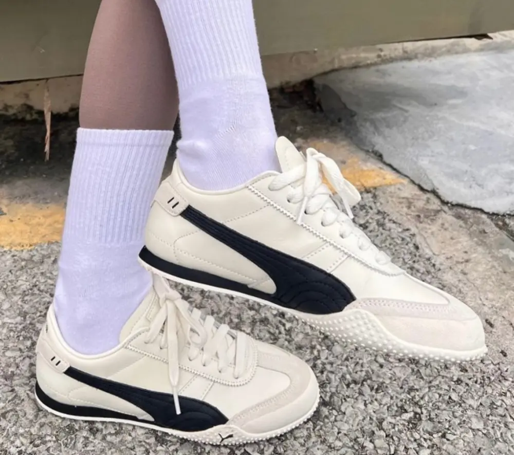 Giày Puma Bella UT ‘White Black’ 402186-01 - Ảnh 4
